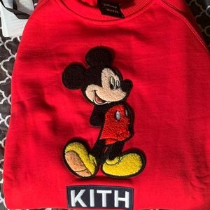 Kith X Disney 90s classic Mickey crewneck